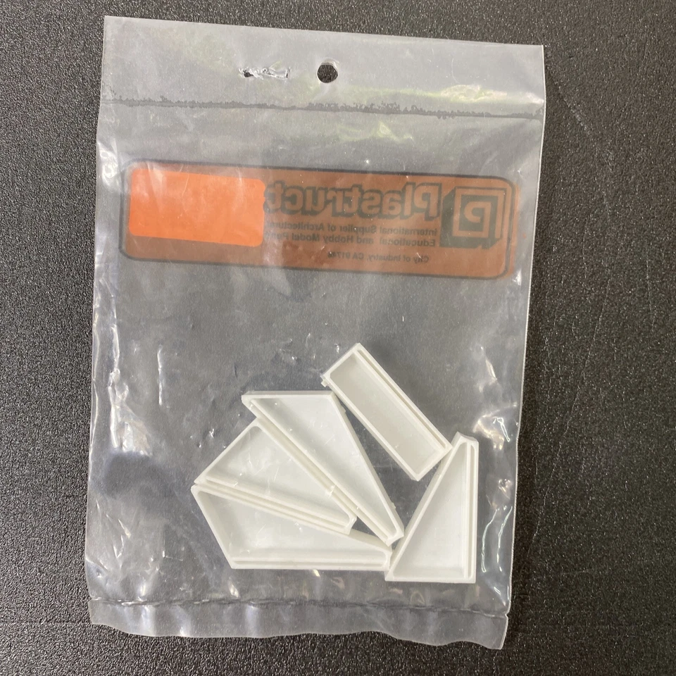 Plastruct 90942 G 1:24 Left Turn StairCase STAL- 24 New In Original Package - Image 4 of 4