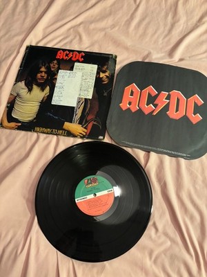 AC/DC, LP, Highway to Hell, Atlantic, Rock, 12'', 33 Rare inner sleeve/ Fan Club