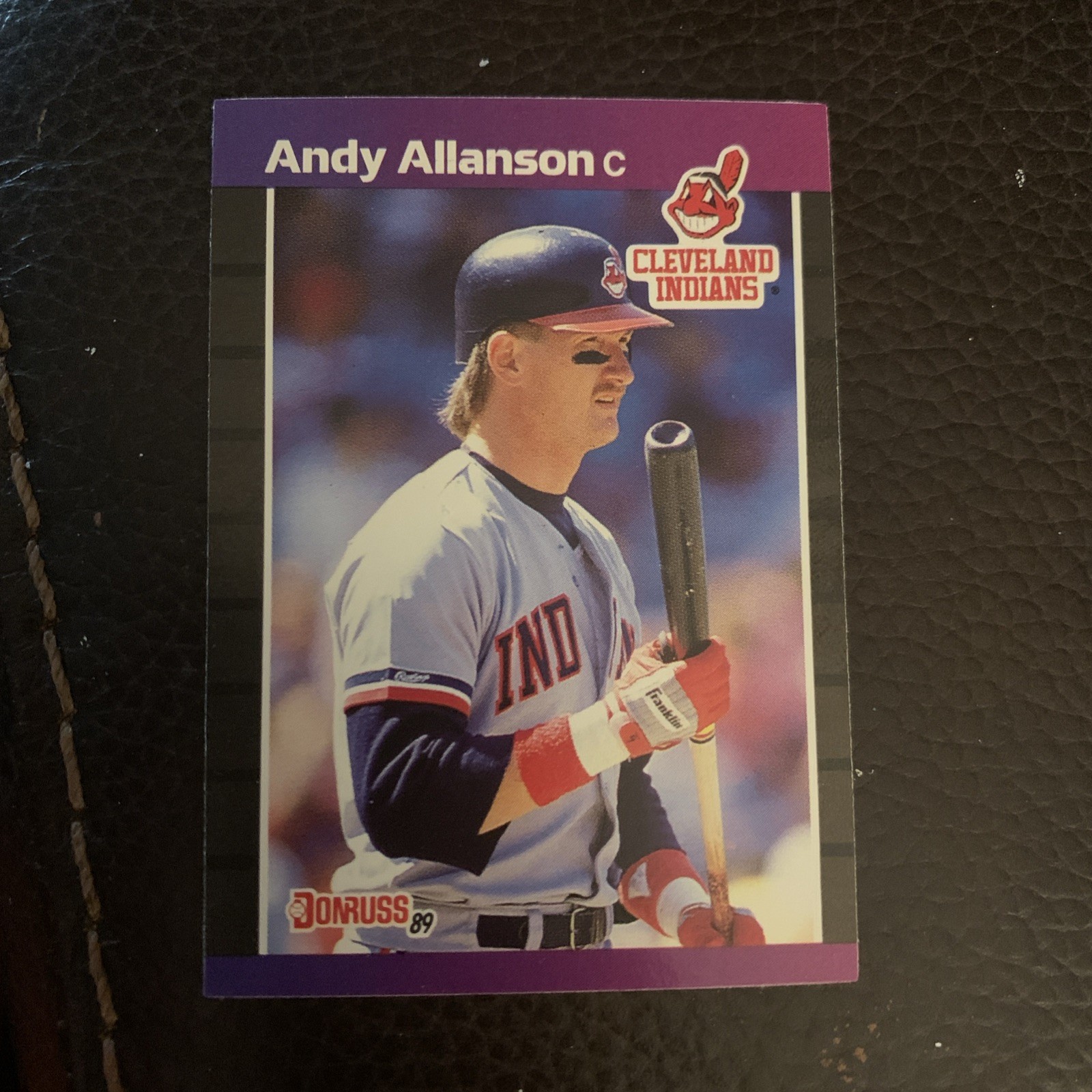 1989 Donruss Andy Allanson Cleveland Indians #138