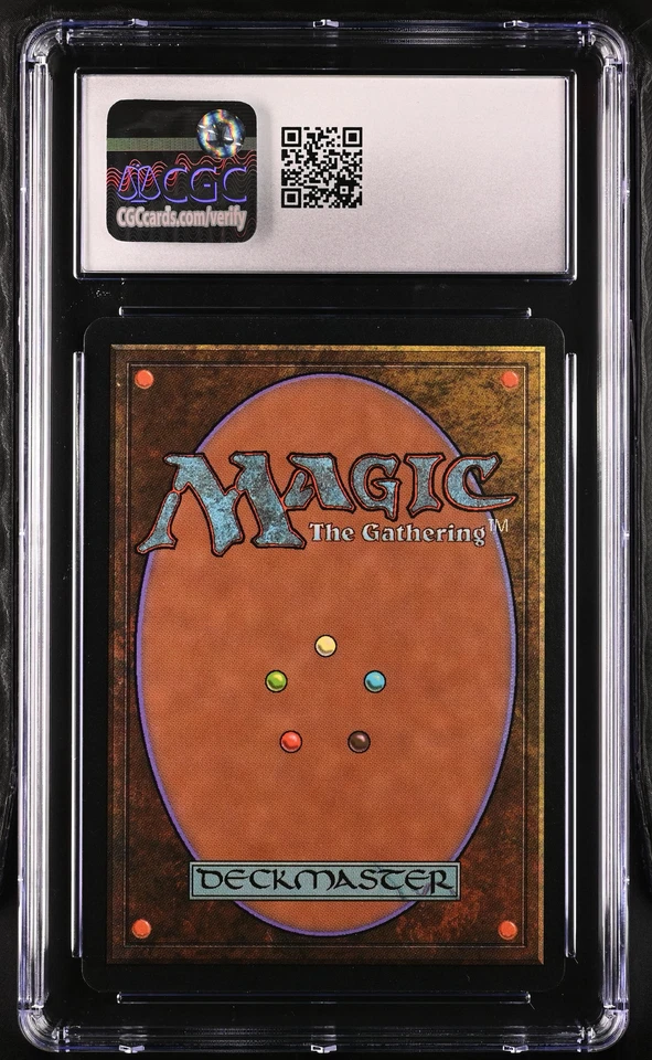 AMOK Stronghold Rare CGC 10 Gem Mint Vintage MTG [Nostalgium] - Image 2 of 2