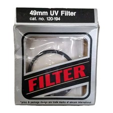 Prinz UV 49mm Lens Filter Japan cat. no. 120-194 OPEN BOX Vintage