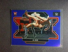 2022 Panini Prizm WWE - A-Kid #17 Blue Prizm /199 (RC)