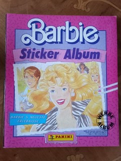 Panini Sticker Album 1989 Barbie 14 Bilder von 180 fehlen