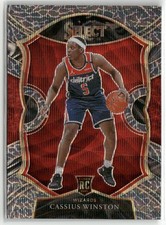 2020-21 Panini Select #96 Cassius Winston Elephant Prizms RC ☘️260