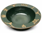 Vintage Frankoma USA Prairie Green Western Ranch Bowl Longhorn