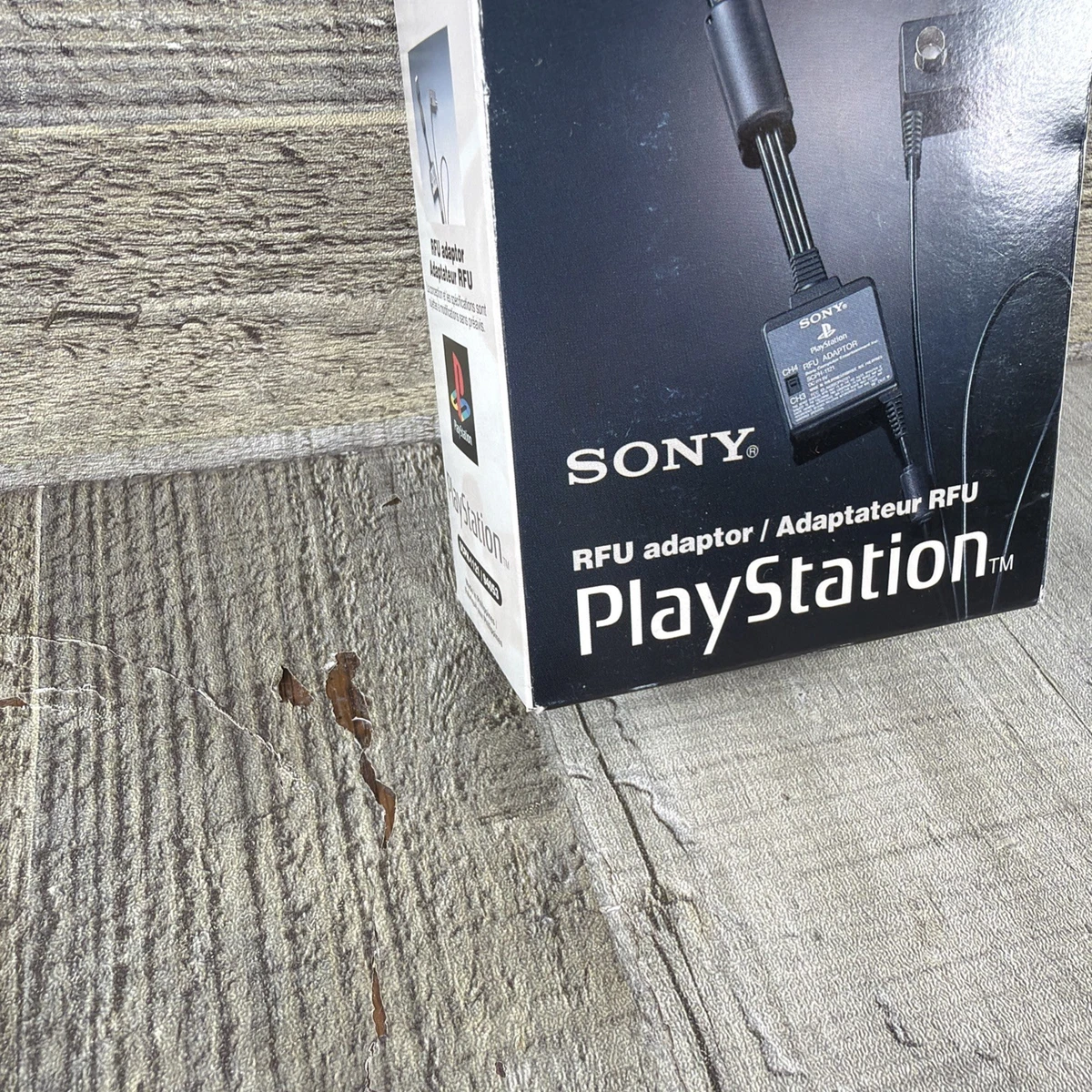 Nuevo Adaptador RFU Sony Original PS1 PlayStation 1 CIB Completo En Caja SCPH-1121