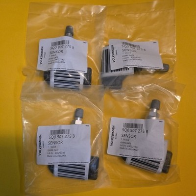 4pcs TPMS Tire Pressure Sensors 5Q0907275B For Audi VW Porsche TPKS NEW Sealed