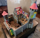 Vintage Playmobil Kings Castle 3666 Mostly Complete W/ Lots of Additional Pieces