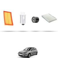 Hoffcar Set Service - 4 Filter Kompatibel Mit Ford Focus 1.8 Tdci 74Kw Von 20