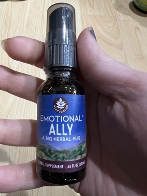 WishGarden Emotional Ally Herbal Supplement Passionflower 0.66 fl oz Gluten Free