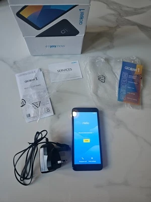 Alcatel 1 - 16GB 2021 Volcano Black - Boxed – Fully Working - Image 1 of 4