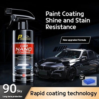 Automotive Ceramic Nano Coating Liquid Coatin Nano Hydrophobic Layer Polishing