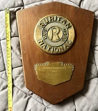 RARE 1959 RURITAN NATIONAL PLAQUE BRIDGEWATER VA L.G. BALFOUR G