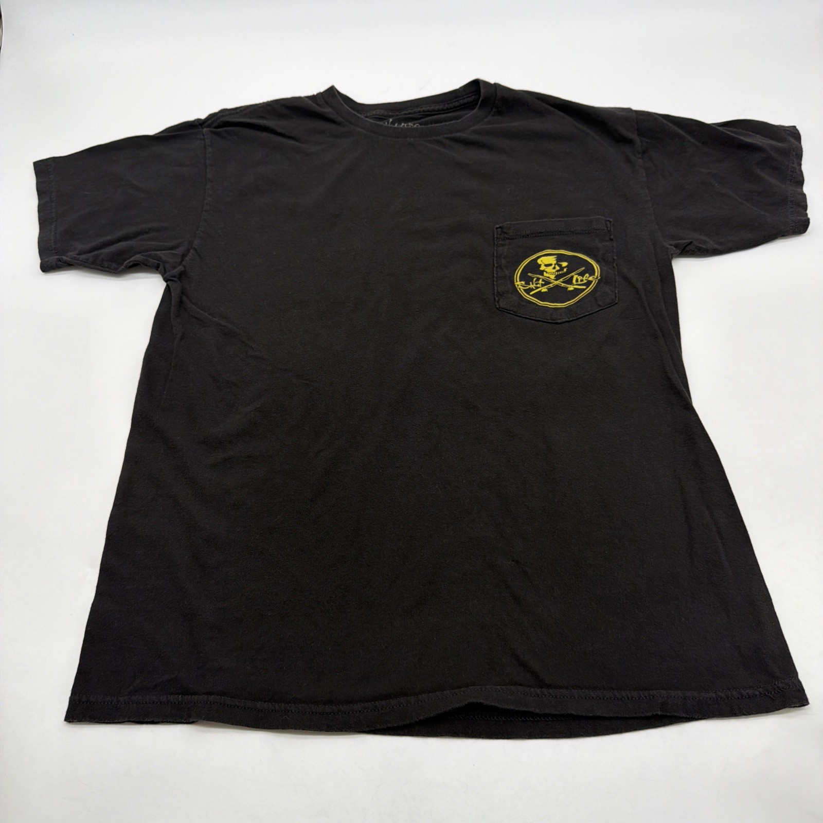 Salt Life Live Salty T-shirt Mens M Black Graphic Print Logo 100% Cotton.#39020