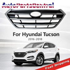 Fits Hyundai Tucson 2016 2017 2018 Front Upper Grille Grill Grey Factory Style Fits Hyundai Tucson 2016 2017 2018 Front Upper Grille Grill Grey Factory Style