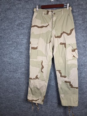 個人装備 US Military Desert Camo Combat Trousers Vintage US Military Trousers Mens Small Short Desert Camo Combat