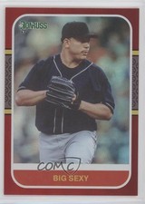 2021 Panini Donruss Retro 1987 Variation Holo Red Bartolo Colon (Big Sexy) 05n7