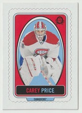 2013-14 O-PEE-CHEE STAMPS WRAPPER REDEMPTION CAREY PRICE MONTREAL CANADIENS