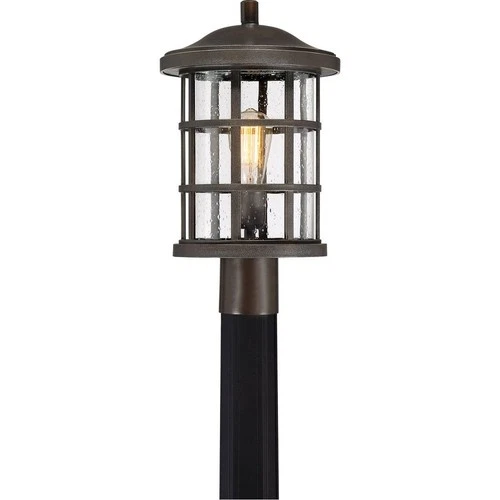 Quoizel Lighting - One Light Outdoor Post Mount - Outdoor Lantern - Crusade - - Picture 4 of 4