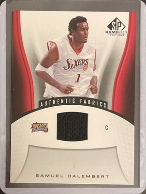 Samuel Dalembert - Jersey Patch - 2006-07 Upper Deck SP Game Used
