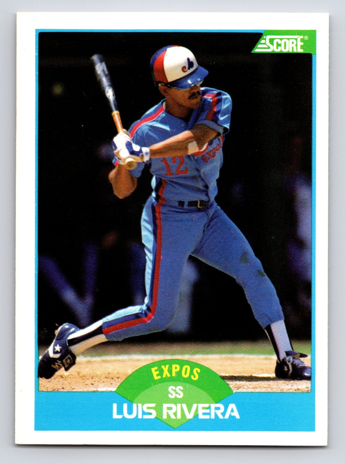 1989 Score - Luis Rivera #169