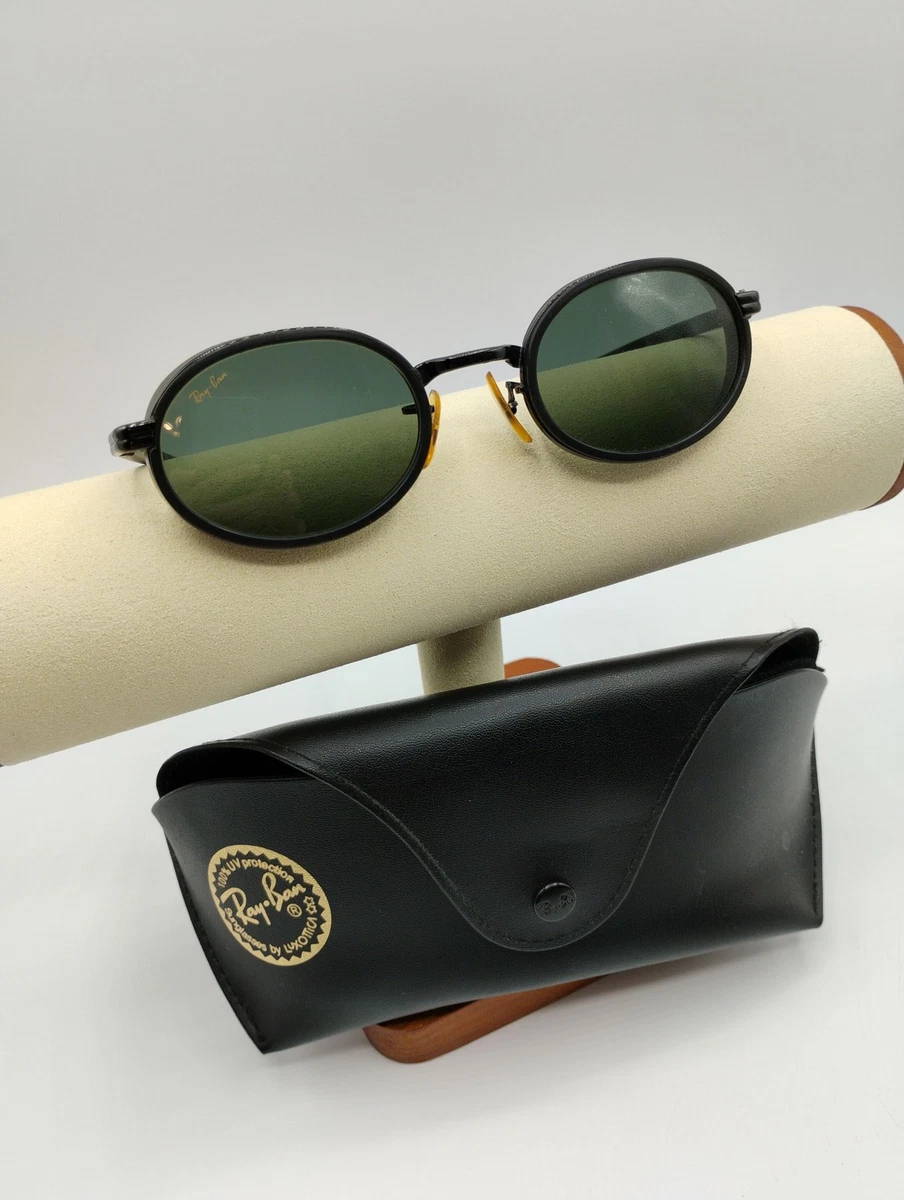 Ray-Ban Silver Oval Vintage Sunglasses for sale | eBay