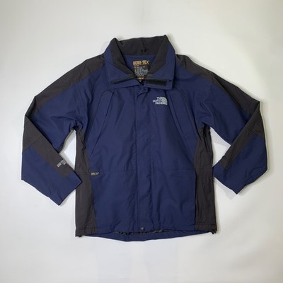 The North Face Jacket Men Medium Navy Black Summit Series GoreTex