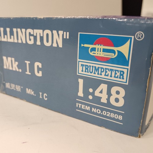 Trumpeter 1:48 Vickers Wellington Mk1C Model Kit RAF WW2 Bomber Unbuilt Boxed - Picture 5 of 24