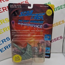 Star Trek  Innerspace Series Romulan Warbird Mini Playset 6175-6179 - Sealed