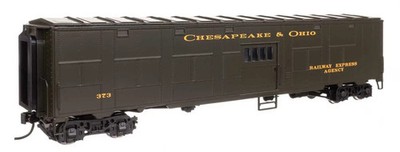 Walthers HO C&O-Style Express Boxcar Troop Sleeper Conversion Chesapeake & 10842