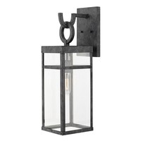 AußEnlampe Wand E27 56,4 Cm Hoch IP44 Grau Vintage Leuchte Garten Hof Stroud