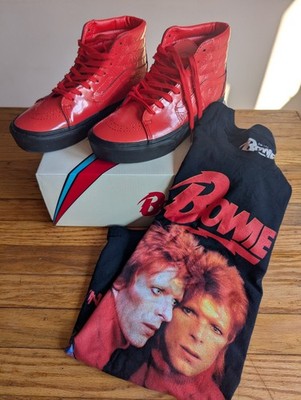 Size 6.5 - Vans David Bowie x Sk8- Platform 2 High Ziggy Stardust