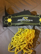 PodiuMax Hands-Free Kick/Throw Trainer With Adjustable Waist Belt. No Ball.