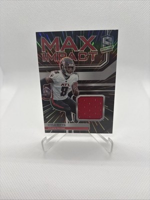 2022 Panini Spectra - Max Impact Hyper Prizm #MI-KPI Kyle Pitts /75 (MEM)