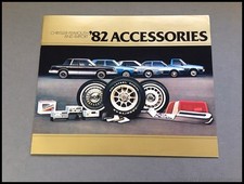 1982 Chrysler Plymouth Vintage Accessories Car Brochure Catalog - Lebaron Champ 1982 Chrysler Plymouth Vintage Accessories Car Brochure Catalog - Lebaron Champ