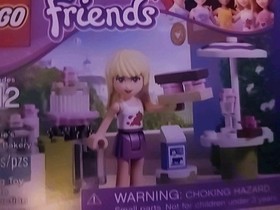 *NEW* Lego 3930 Friends STEPHANIE'S OUTDOOR BAKERY Cake Umbrella Party *RETIRED*