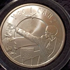 2014 Silver Shield 1 oz .999 silver "Yes i Can" Round in Capsule