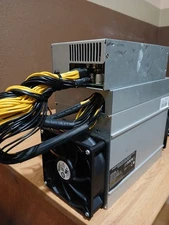 Bitmain AntMiner S9K 14T  Bitcoin Miner Used Works GREAT W/PSU!