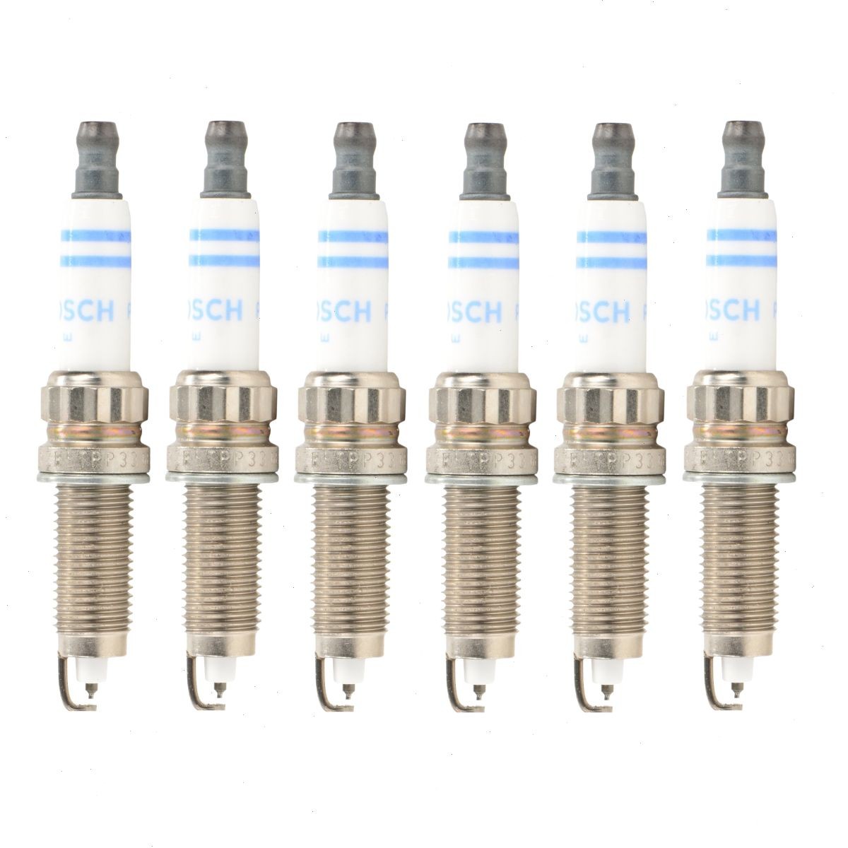 6 pc Bosch Double Platinum Spark Plugs for 2011-2018 BMW X5 3.0L L6 Ignition ds