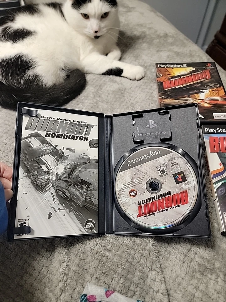 Lote de juegos Burnout (Sony PlayStation 2, 2001-07) ***PROBADO*** Foto 2 de 4