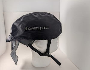 Showers Pass Waterproof Bike Helmet Cover One Size Removable Rear Brim