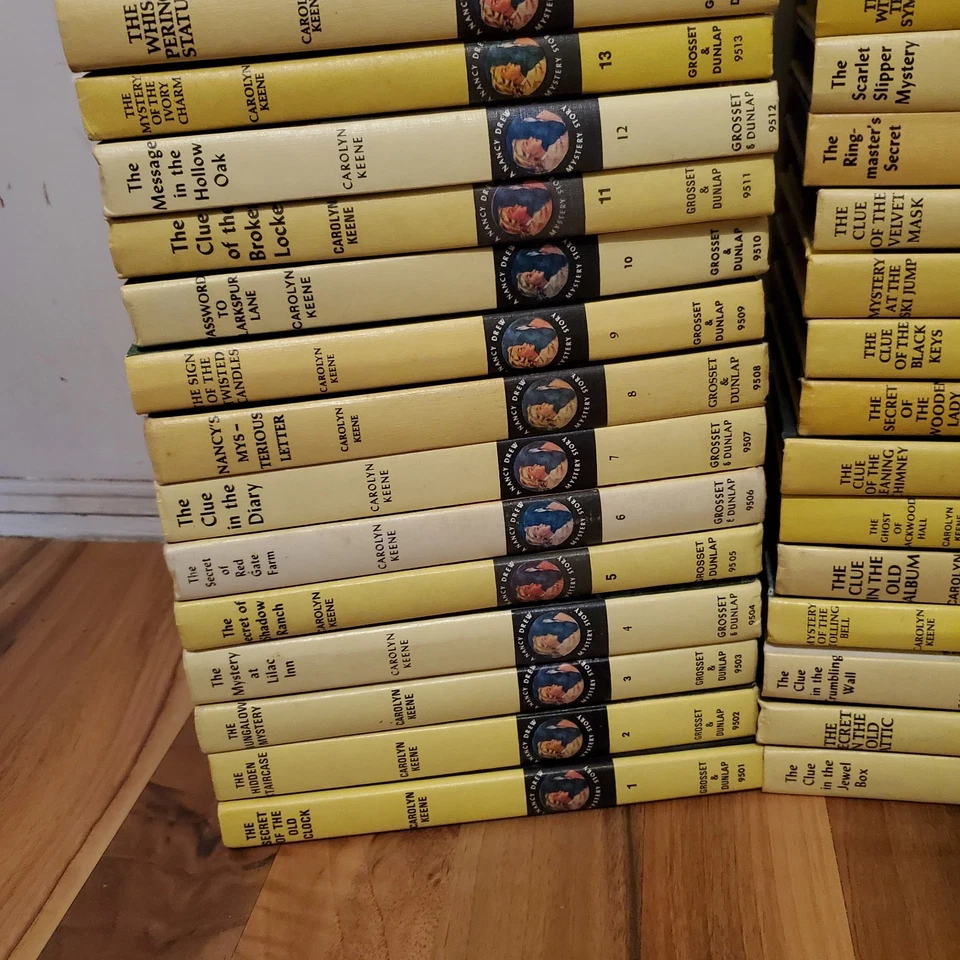 Nancy Drew Complete Series Set 1-56 All Matte Hardcover Edition Mystery Lot - Image 2 of 4