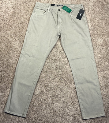MAVI Marcus Jeans Mens 38x32 Slim Straight Leg Stone Washed Beige  NWT