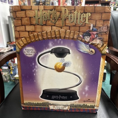 Vintage Harry Potter The Golden Snitch Lamp Hallmark - Levitating Magnetic