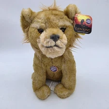 Talking Disney The Lion King Simba Cub Plush Toy Stuffed Animal 8” W/ Tags Works