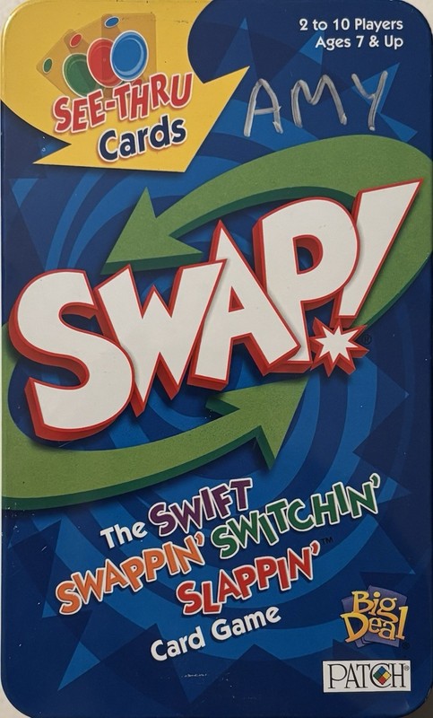 SWAP! - The Swift Swappin’ Switchin’ Slappin’ Card Game - Complete - VG
