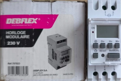 DEBFLEX - HORLOGE MODULAIRE DIGITALE - 707823 - Photo 1/4