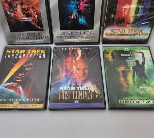 Star Trek DVD Movie Bundle Widescreen Collection 6 Films Sci-Fi Classics - Imagen 3 de 5