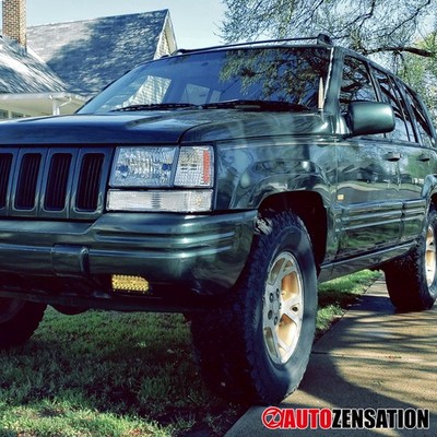 Corner Lights Fit 1993-1998 Jeep Grand Cherokee Parking Turn