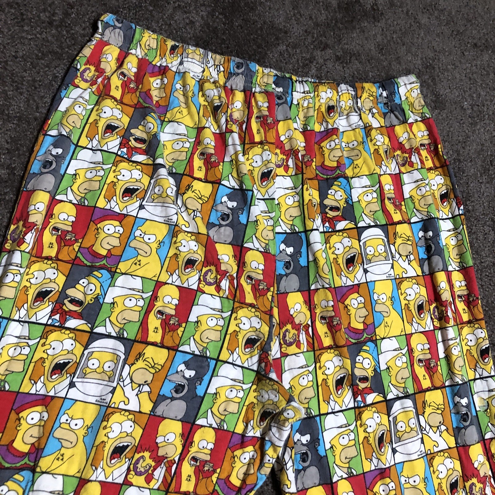 Vintage Homer Simpson Pajama Bottoms - Large- 2005 Good Condition image 6